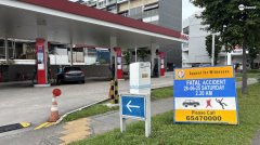 油站七旬员工被撞后不治 警方寻找目击者